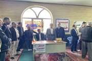 پیرانشهر : برگزاری میز خدمت شبکه دامپزشکی شهرستان در دومین روز از دهه مبارک فجر در مصلی امام خمینی 